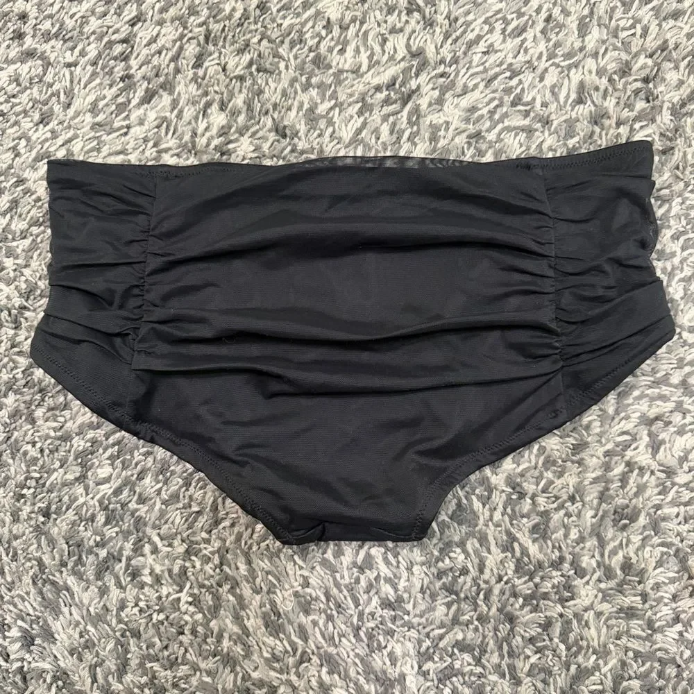 J.Crew Black Swim Board Shorts Size Large NWT UPF Sun Protection Active